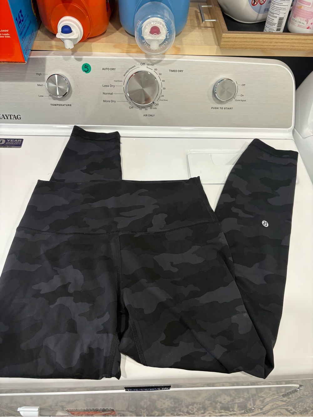 Lululemon Wunder Train High-Rise Tight 25" Camo 8